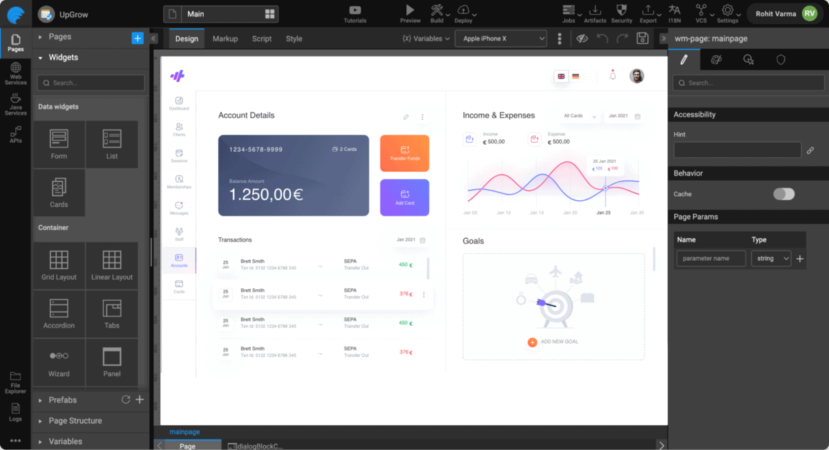 Low-Code Application Development Platform