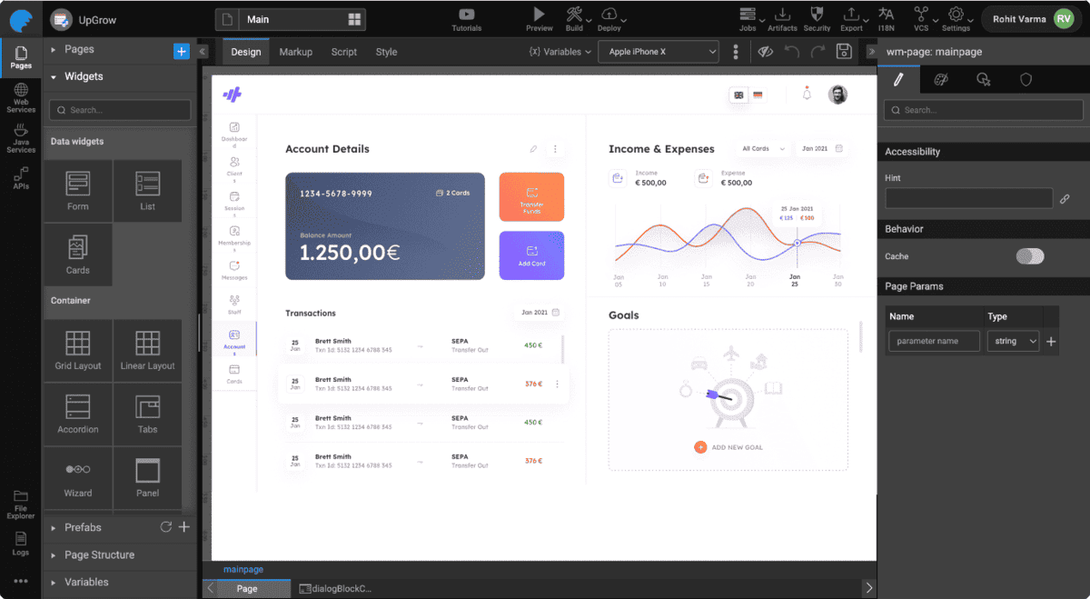 Low-Code App Development Platform